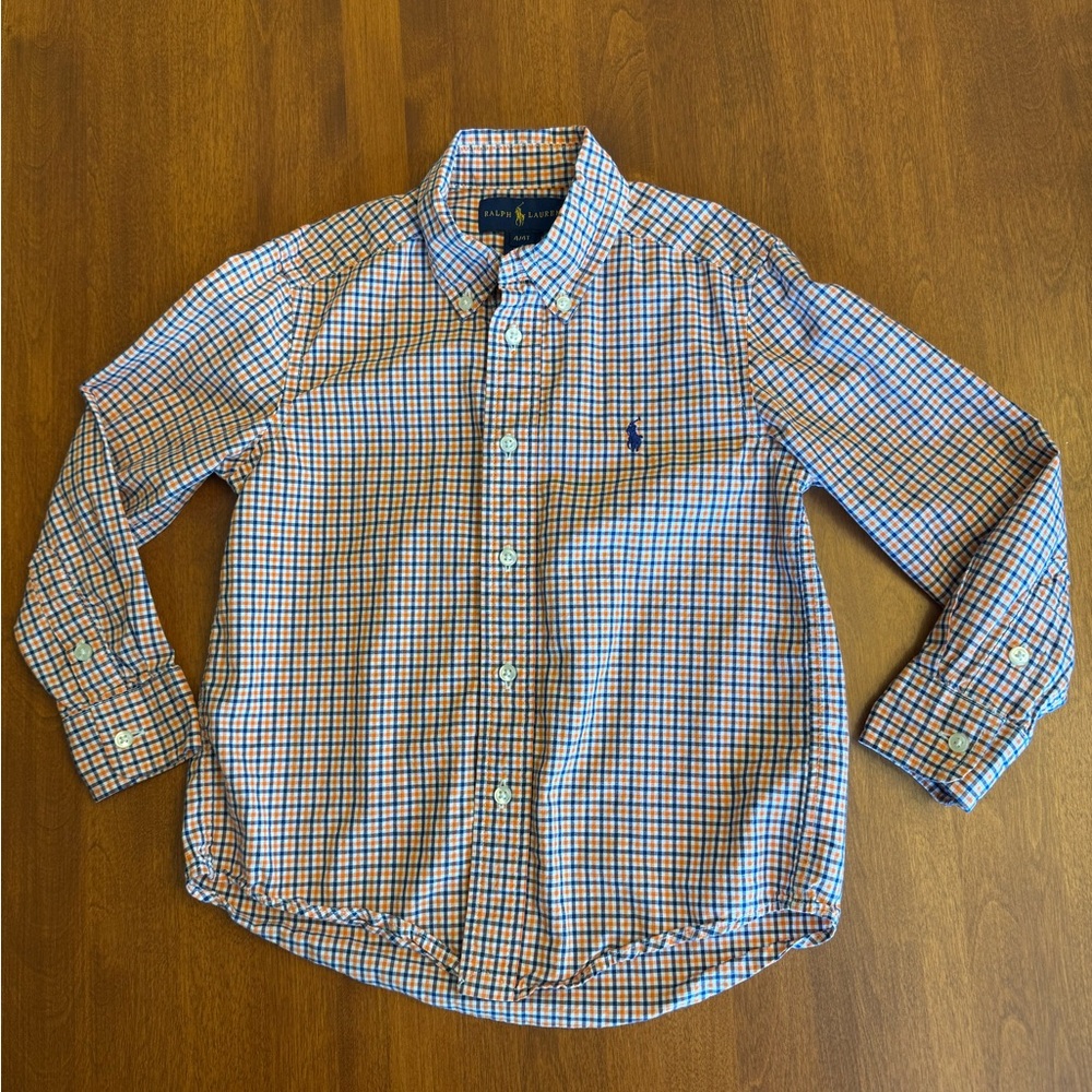 Ralph Lauren Plaid Button-Down Shirt